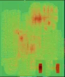 Congestion heatmap using RUDY